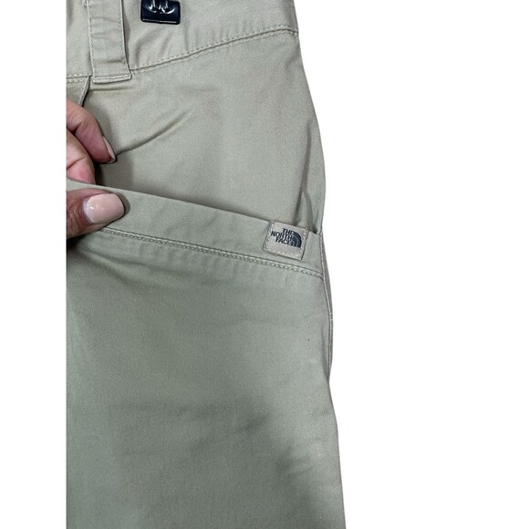 The North Face Women's Tan Stretch Capri Size 8 Regular Outdoor Hiking Walking - Picture 4 of 13